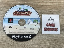 CD SEUL The Sims 2 Castaway PS2 PAL EUR Sony PlayStation 2 Naufragés