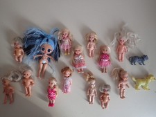 lot 14 little poupée bébé