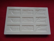 MOULE A CHOCOLAT BONNE FETE BON  JOYEUX ANNIVERSAIRE CACAO BARRY POLYCARBONATE