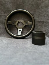 Volant sport 3 Branche  noir Volking ? Bmw ? 30 cm vintage