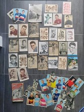 Lot Autographes Cartes