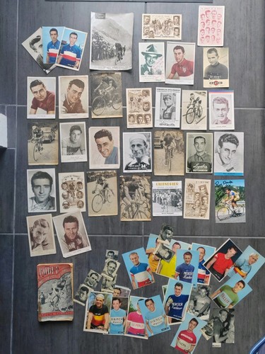 Lot autographes cartes - autographes,