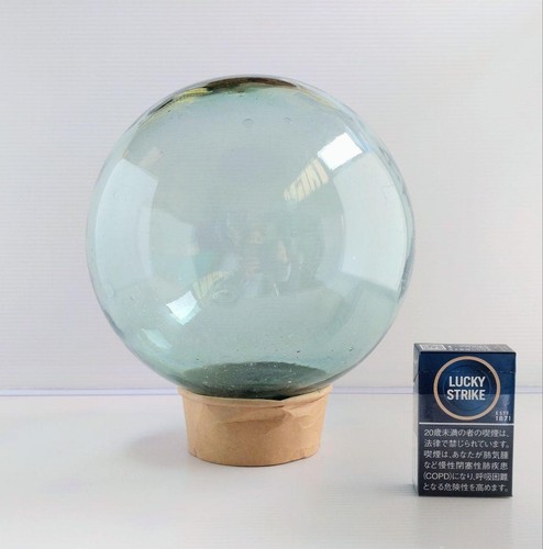 Boule verre décor flottant - en,