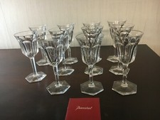 13 verres à porto modèle Malmaison en cristal de Baccarat (prix à la pièce)