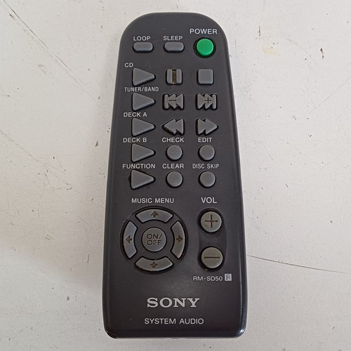 Sony rm50 audio - sony, ir