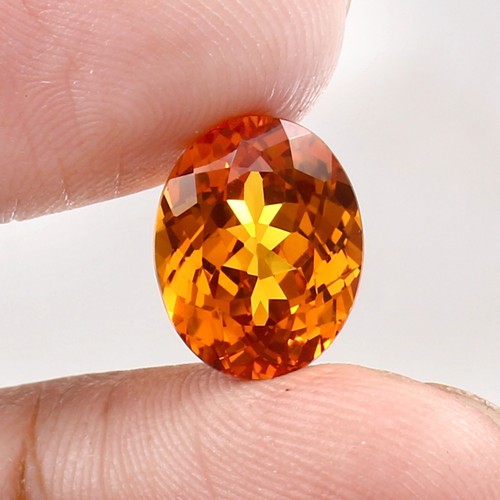 Saphir orange ceylan - saphir,