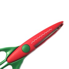 CISEAUX CRANTEURS LAMES METAL 16cm LAMES 6,5cm  Scrapbooking