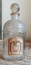 Flacon vintage güerlain Paris eau de cologne coq intact