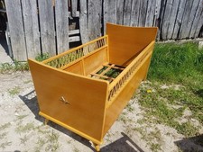 Lit Ancien Bébé Enfant Bois