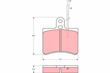TRW Plaquettes de frein Avant