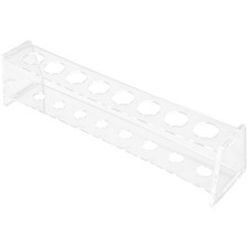  Tube à essai transparent en acrylique, support pour tubes à essai, jouet