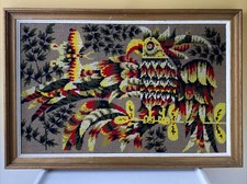 tapisserie canevas  Signé