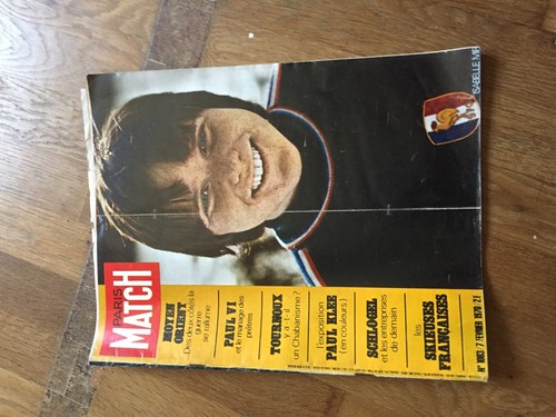 Revue paris match 1083 1970 - revue,
