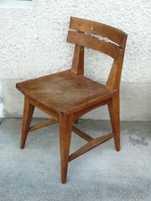 Chaise design JACQUES HENRY LE MÊME chalet moderniste chair art déco