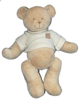 Doudou Peluche ours beige -