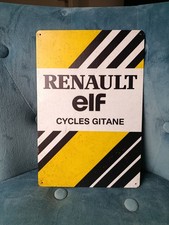 Plaque métal renault gitane