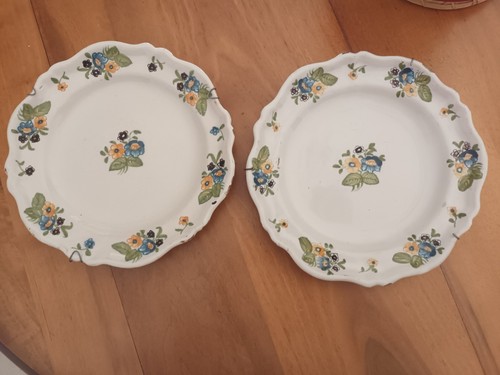 Lot assiettes anciennes - lot,,