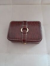 Montre De Voyage Ancien Avec Coffret Et Rangements