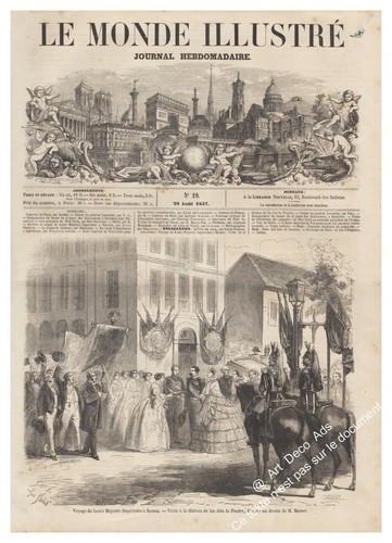 Rouen visite napoléon iii - napoléon,