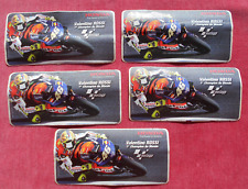 HONDA Valentino Rossi - 1 er Champion du Monde  :   Lot de 5 Autocollants  !