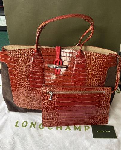 Longchamp roseau croc - roseau,