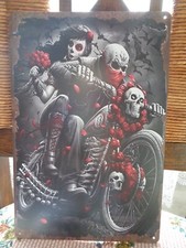 TOLE METAL MOYO TETE DE MORT