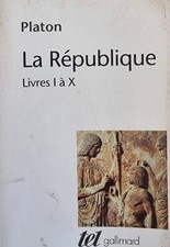 PLATON: La République: Livres I à X. (Tel Gallimard 2008)