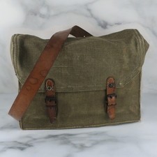 Ancien Sac Militaire CARTOUCHE Armée Française - Guerre d'Indochine années 1950
