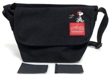 Sac à bandoulière brodé Manhattan Portage x Snoopy édition limitée bordure...