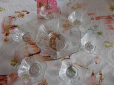 Service Vintage à Salade de Fruits en Verre –