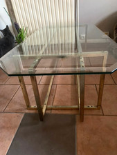 Grande table basse verre et