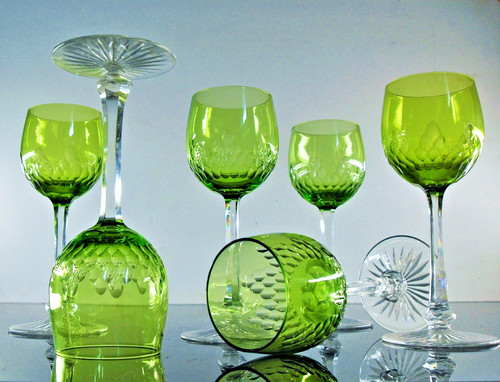 Anciennes grand verres - grand, 6