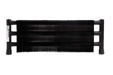 Thermal Transfer Oil Cooler DH Series: 14.73 L x 24 W x 1.5, 3/4 NPT Ports