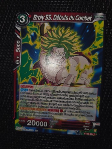 Broly débuts combat - ss,