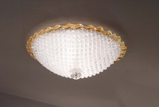 Plafonnier Classique Verre