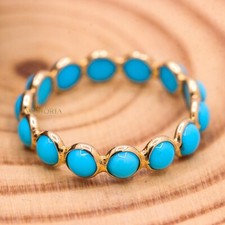 Turquoise Gemme Bobo Bague 18k