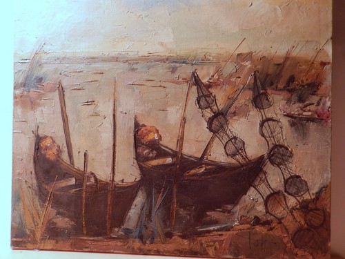 Tableau marine peinture bateau