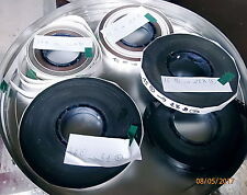 LOT DE 8 BOBINES TESTS FILM 16MM  16DB      RARE