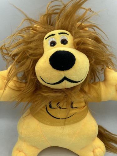 Peluche lion mascotte lcl - peluche,