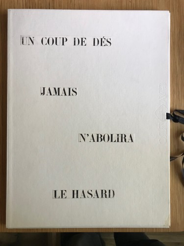 Mallarmé coup dés - mallarmé,