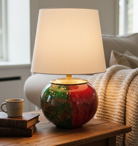 Lampe laque line jean noël - lampe, jean-noël