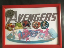 6 PINS AVENGERS DISNEY