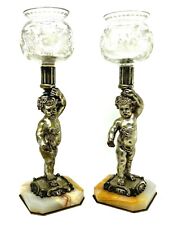 Paire de Vases & Amours en