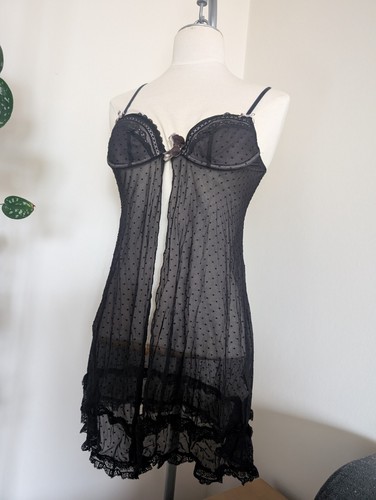 Nuisette noire etam - nuisette,