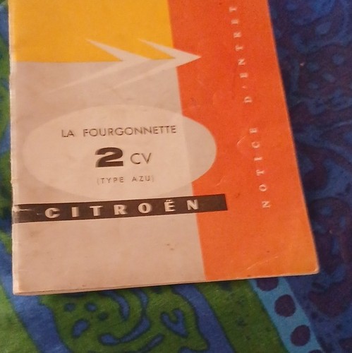 Notice entretien citroën - d'entretien,