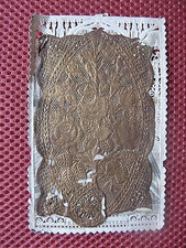 ++"0628"       Ancienne Image Pieuse Canivet Dentelle