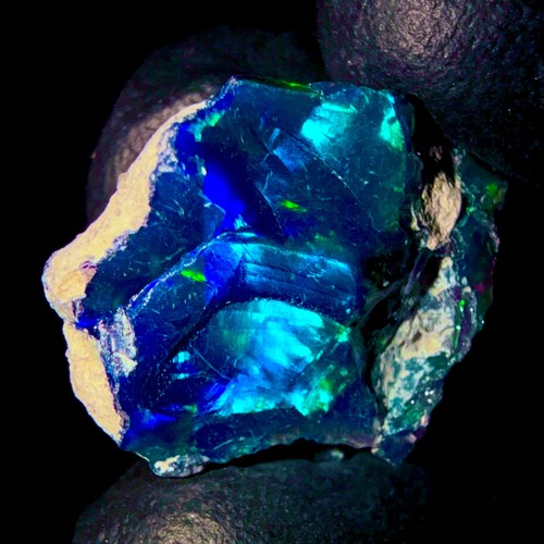 Opal rough éthiopien noir - rough, ,