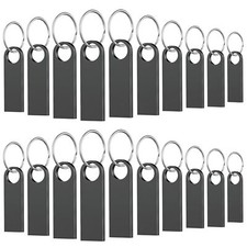 Lot de 20 clés USB 1 Go - Mini clés USB étanches -Cle USB en métal - pour Ord...