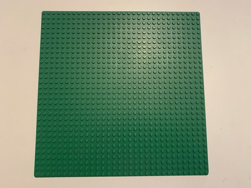 Pièce lego plaque verte - lego,