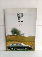 Catalogue Mercedes Benz 240 TD